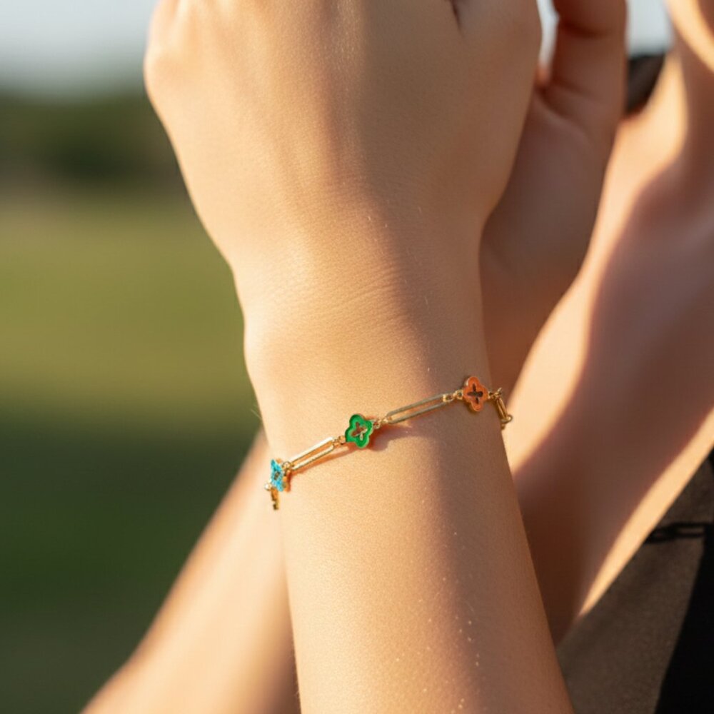 "Trendy Handmade Bracelet – A Stylish Gift for Women & Girls, MAR091467